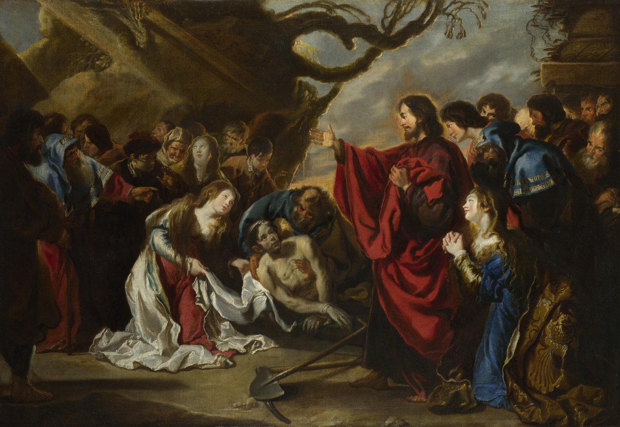 La resurrezione di Lazzaro da Simon de Vos