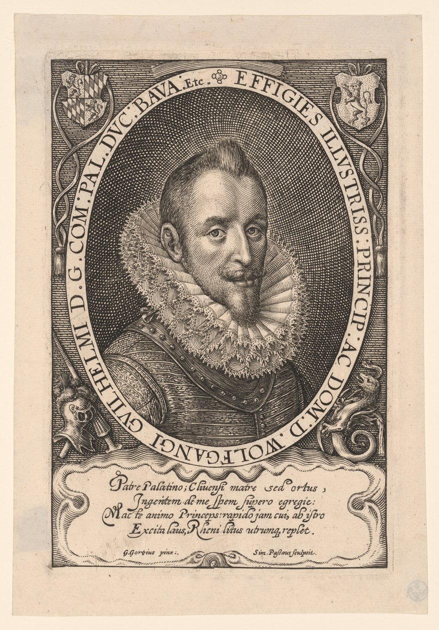 Wolfgang William, conte palatino da Simon van de Passe