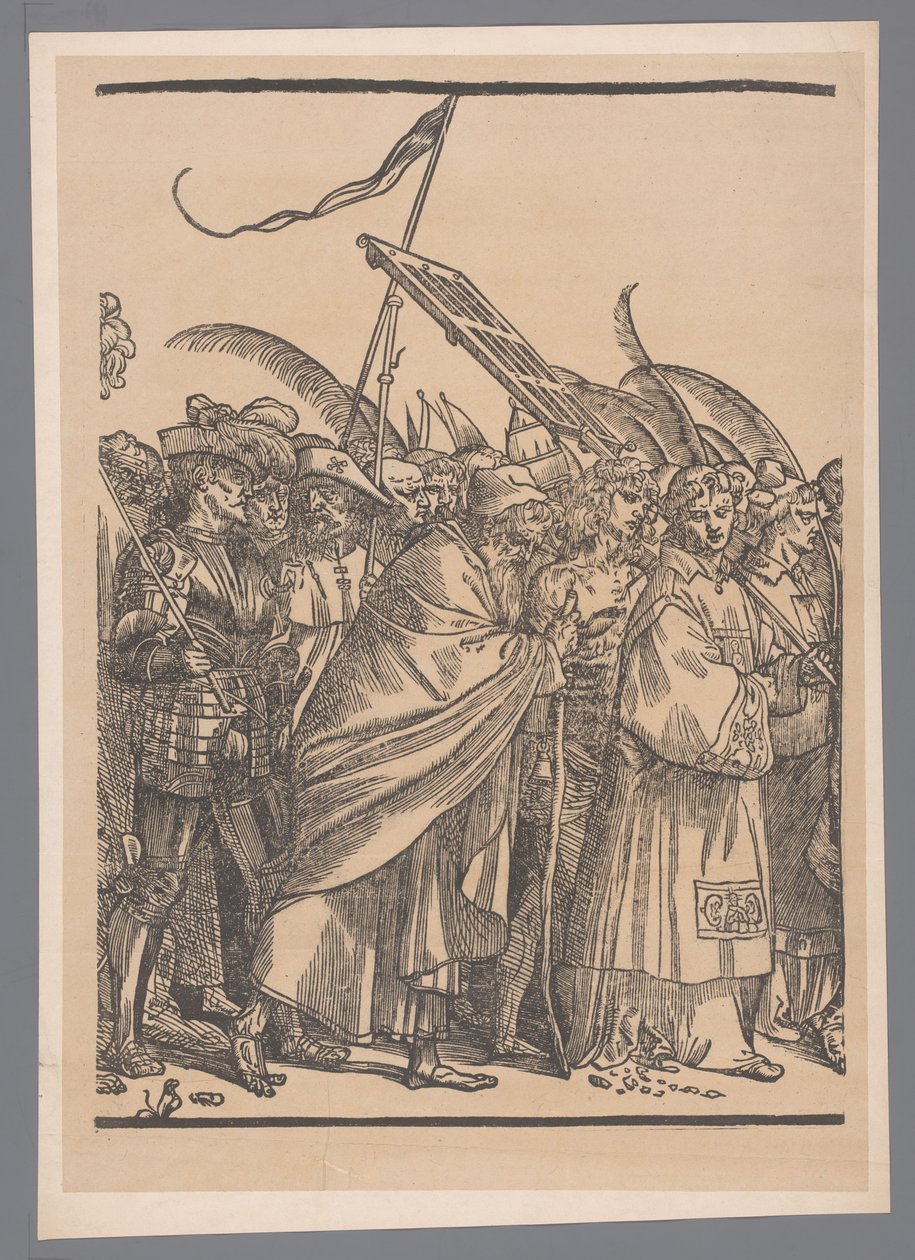Riproduzione della seconda parte della serie di stampe Il trionfo di Cristo di Joos Lambrecht da Simonau and Toovey