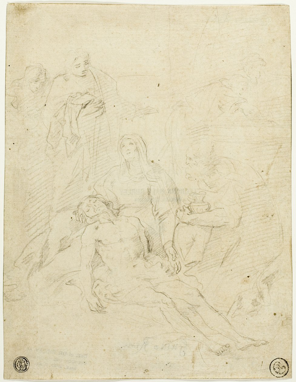 Pietà da Simone Cantarini