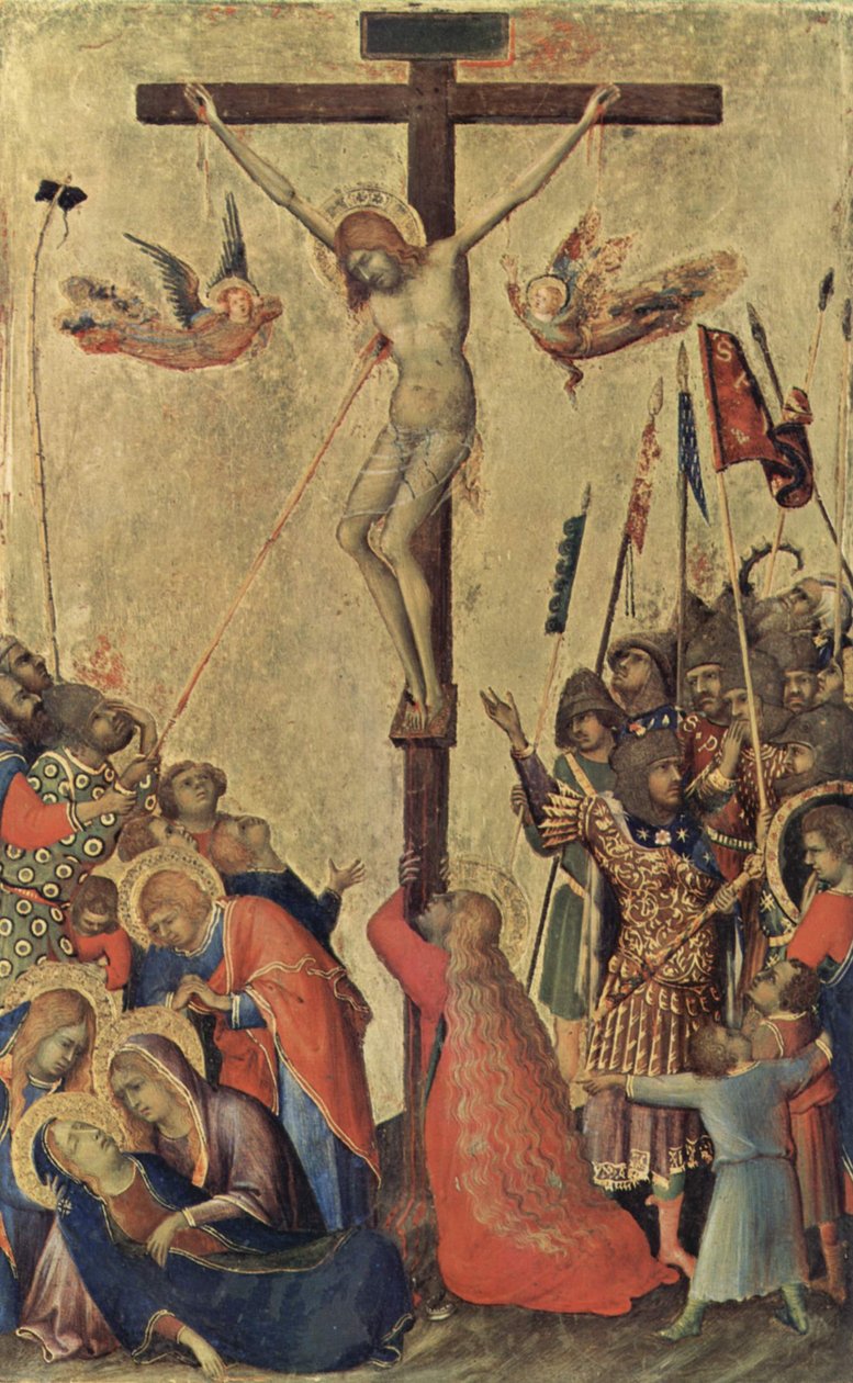 Polittico Orsini: Crocifissione da Simone Martini