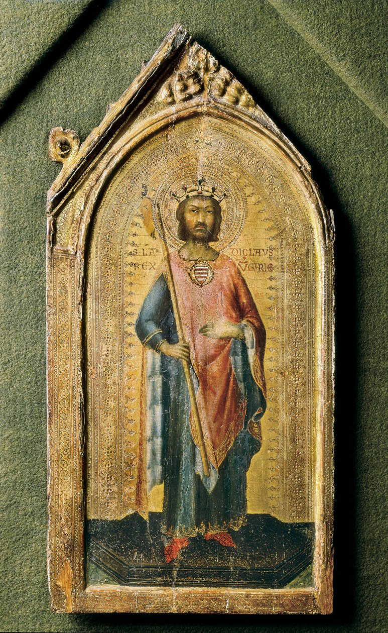 Ritratto di San Ladislao, di Simone Martini da Simone Martini