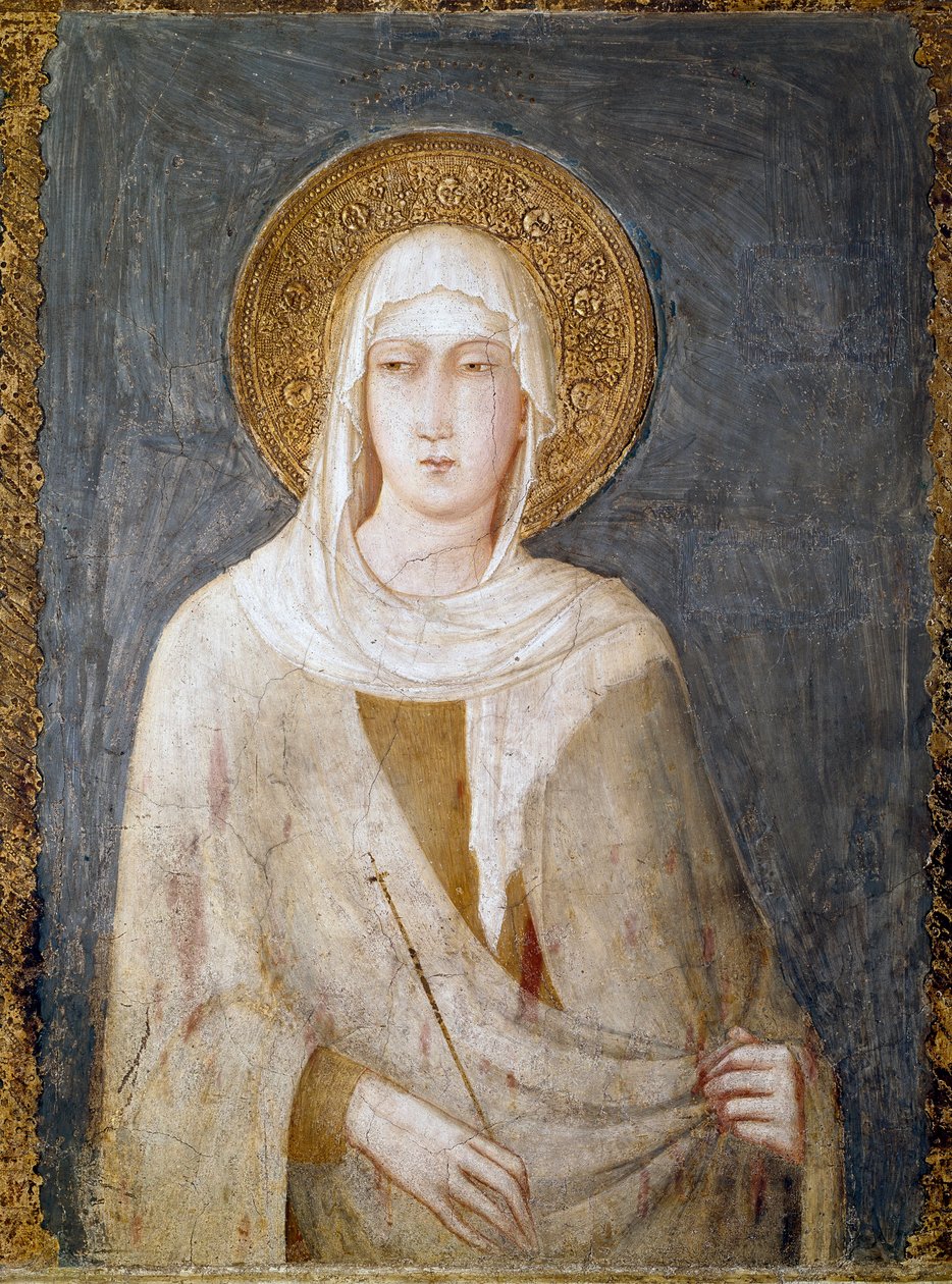 Santa Margherita di Antiochia (affresco di Simone Martini) da Simone Martini