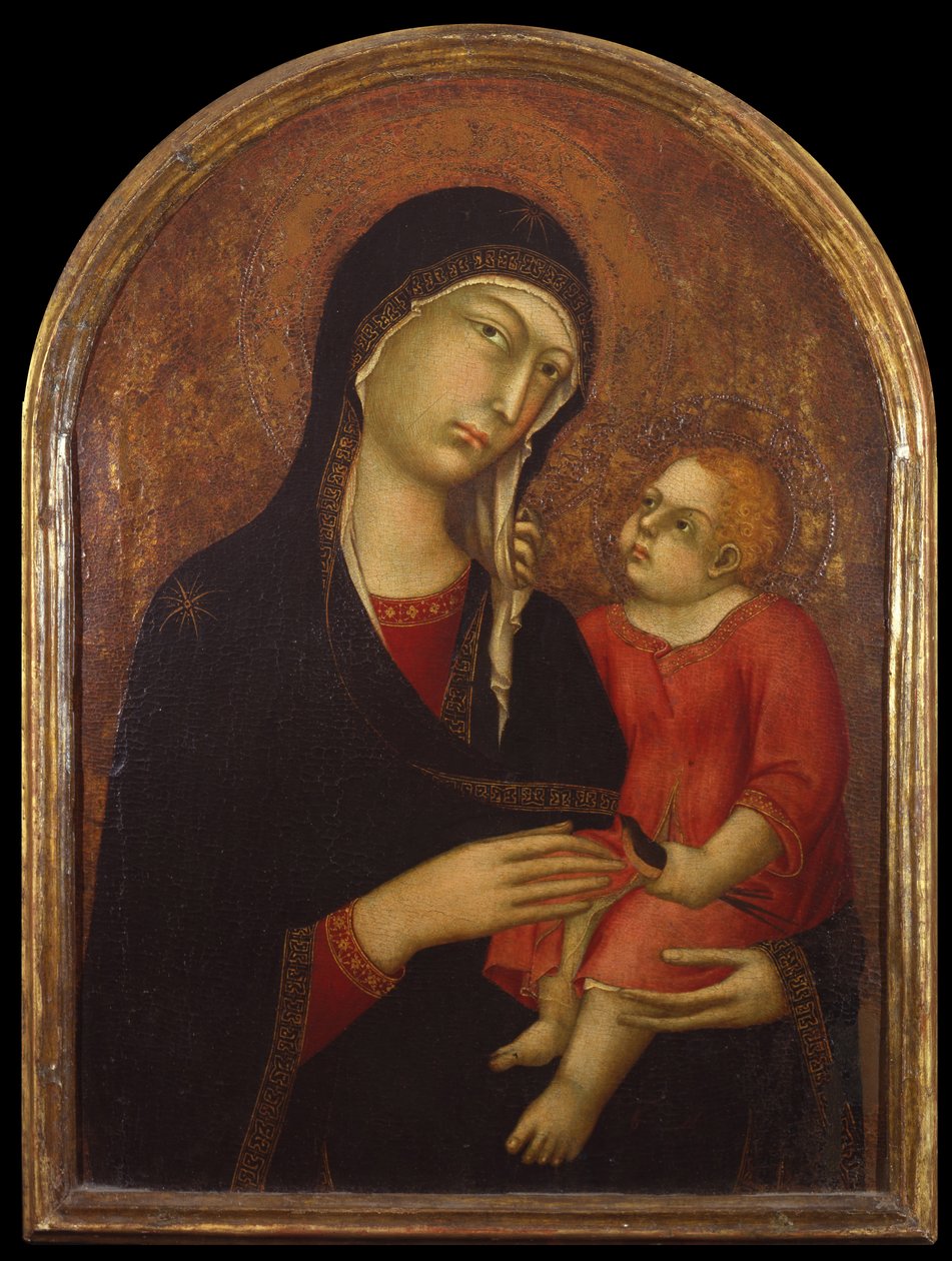 Vergine con Bambino, primo terzo del XIV sec. da Simone Martini di