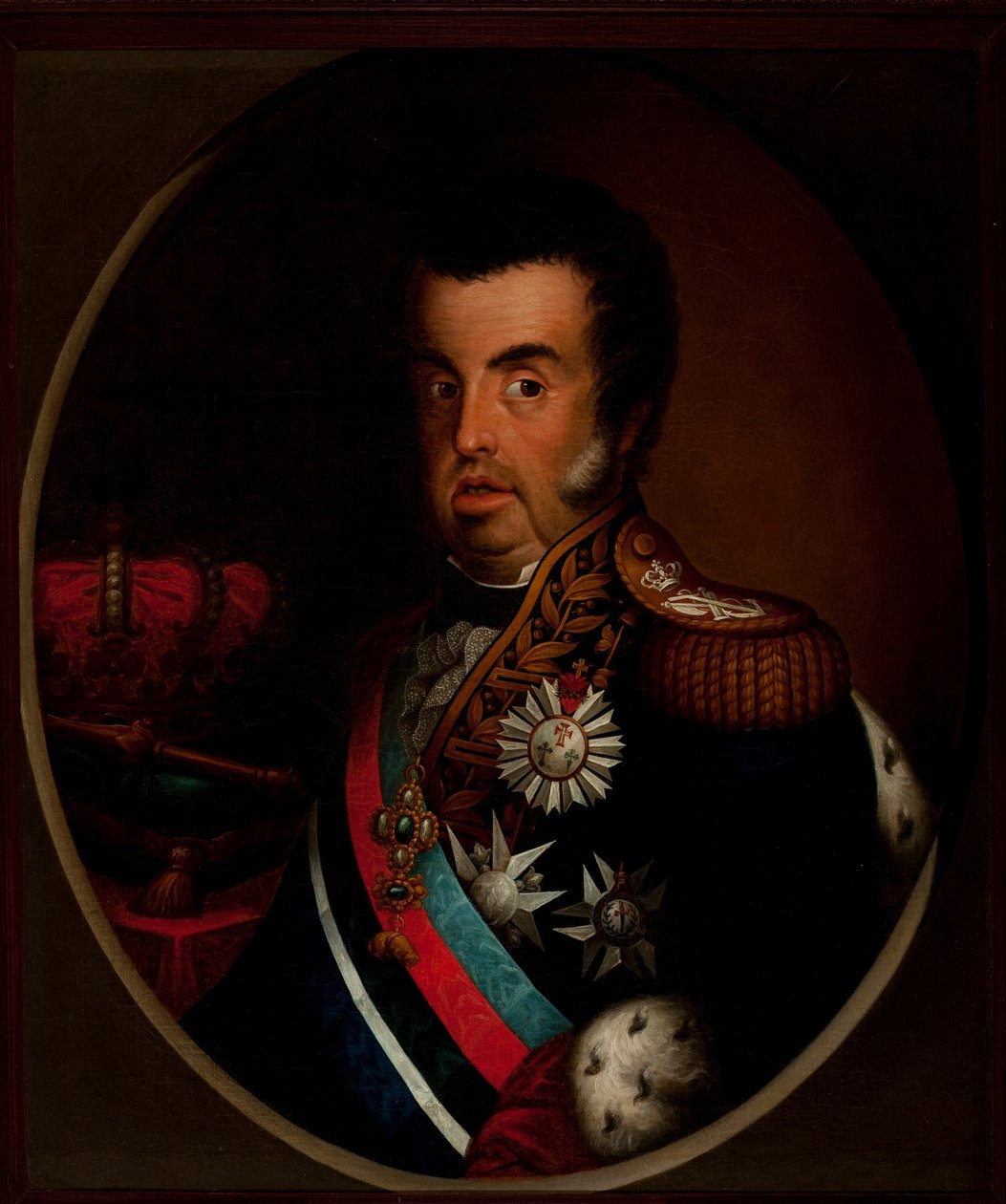 Ritratto di Dom Joao VI (ca. 1820) da Simplicio Rodrigues de Sa