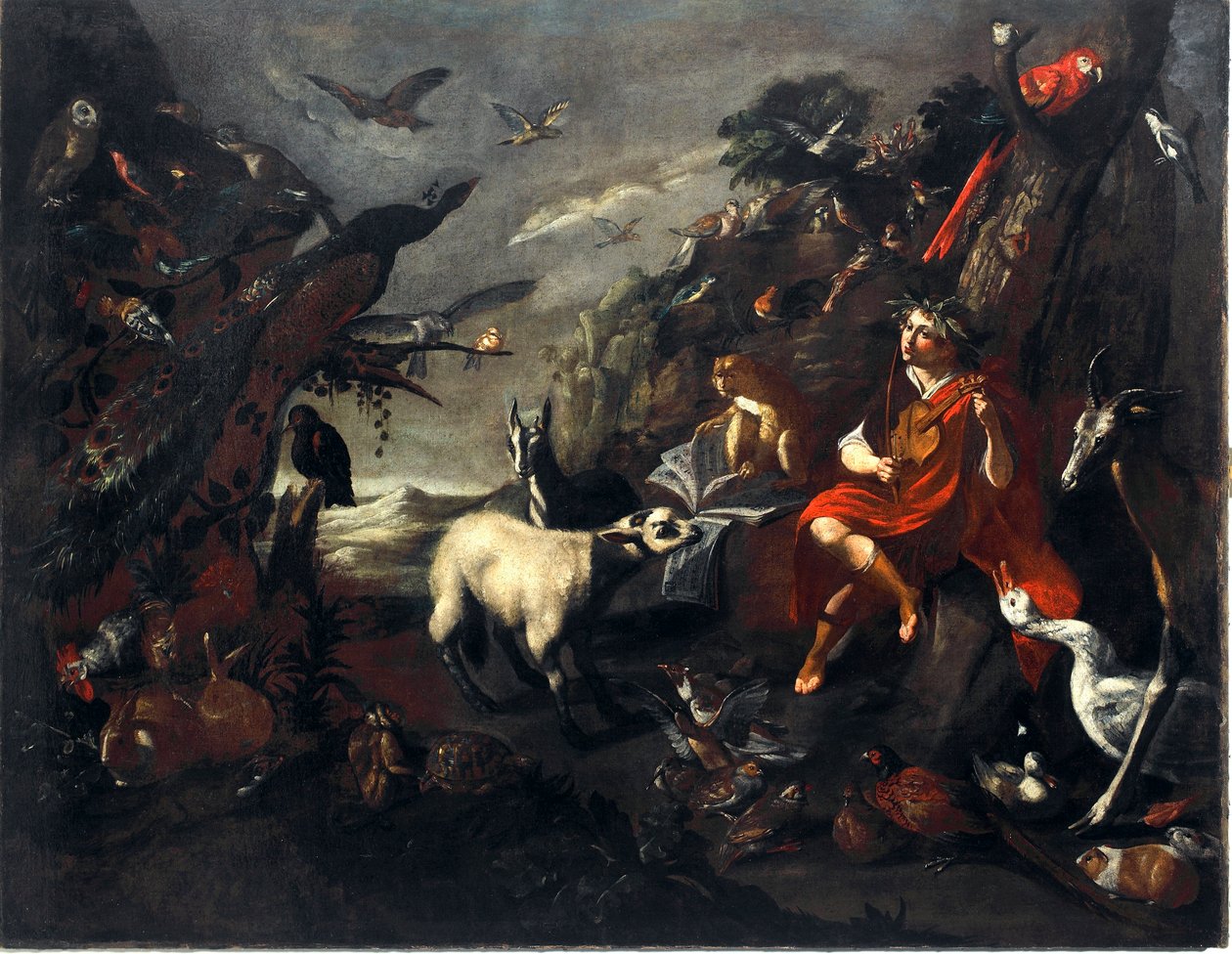 Orfeo e gli animali da Sinibaldo Scorza