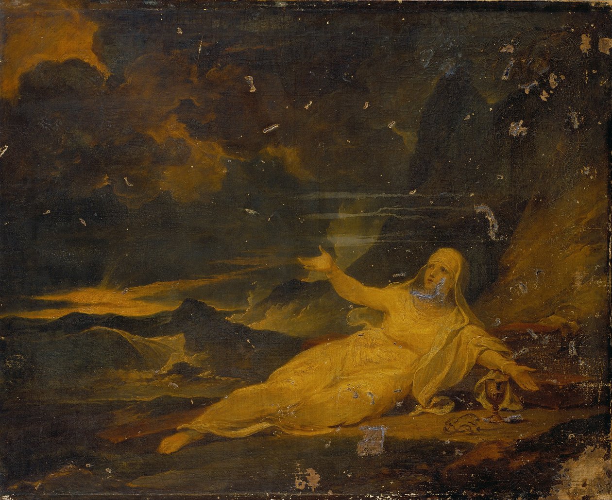 Religione nel deserto da Sir Peter Francis Bourgeois