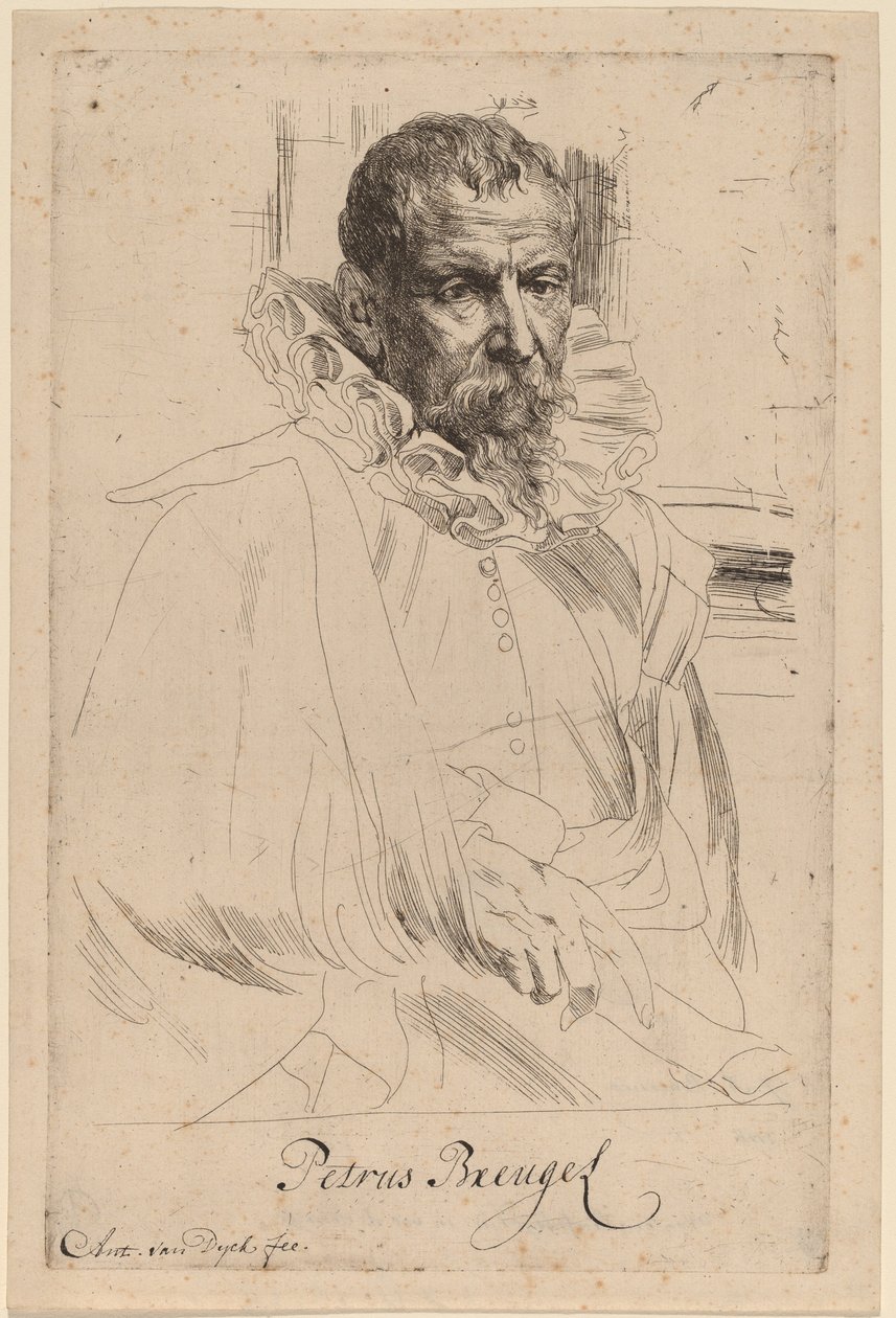 Pieter Bruegel il Giovane da Sir Anthony van Dyck