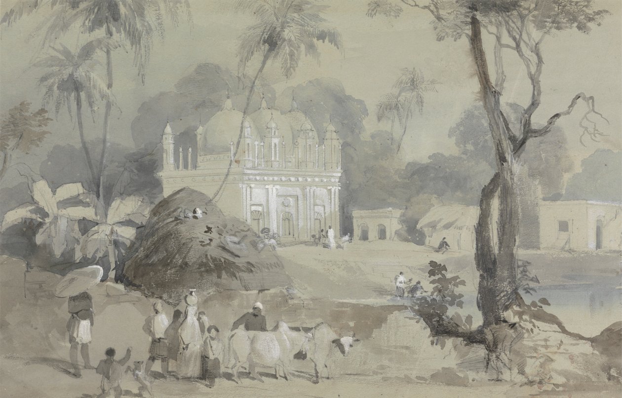 Moschea a Borranypore da Sir Charles D
