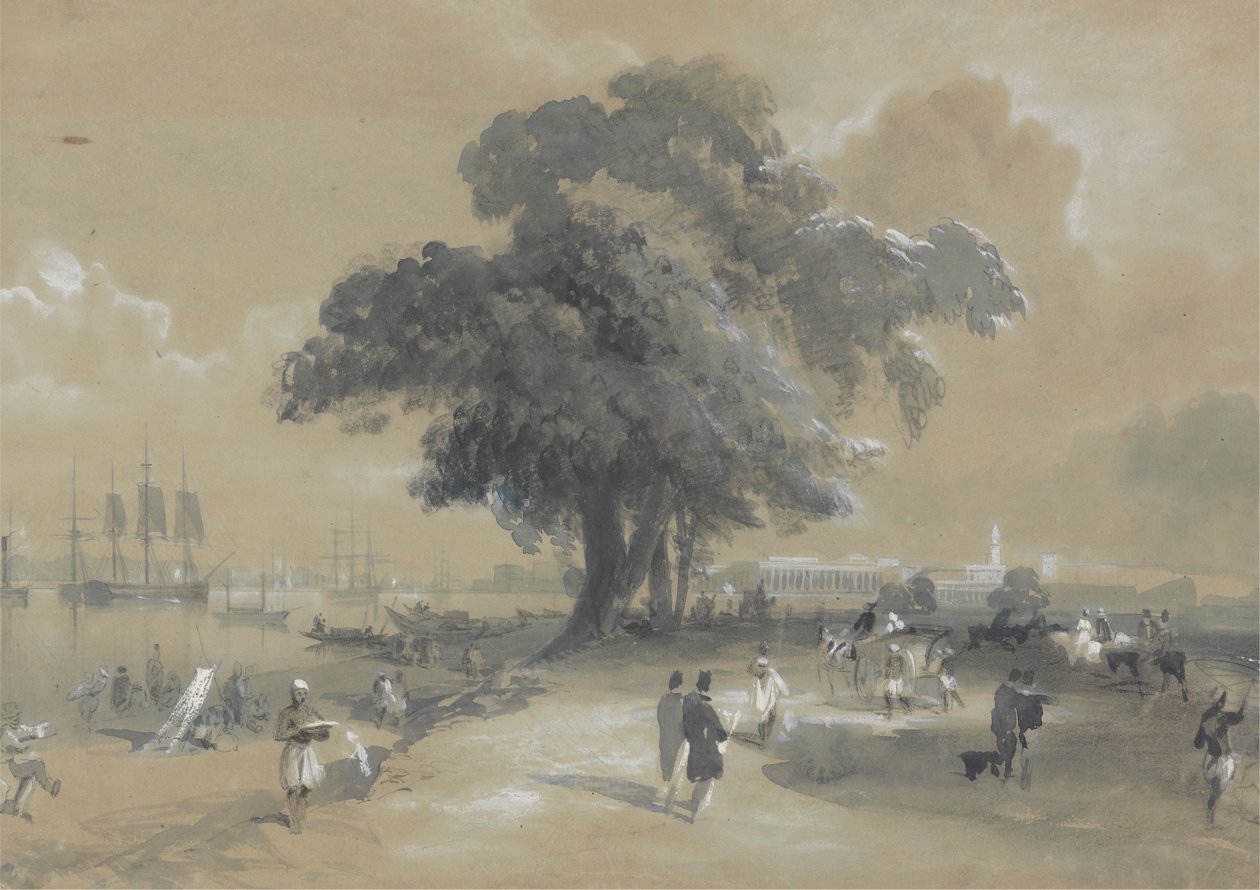 Città e porto di Calcutta da Sir Charles D
