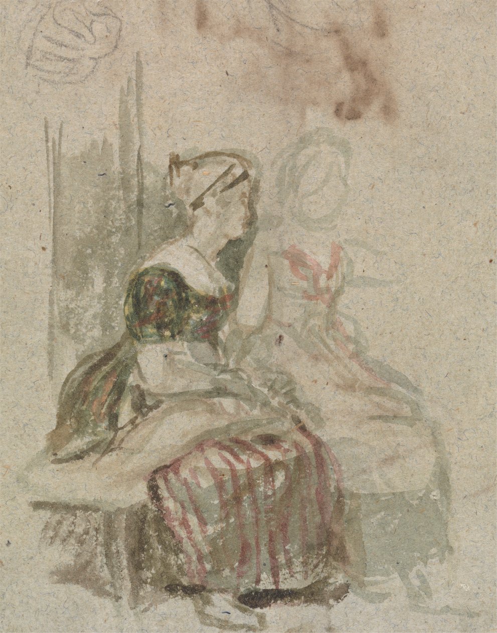 Studio per "Il matrimonio del penny" da Sir David Wilkie