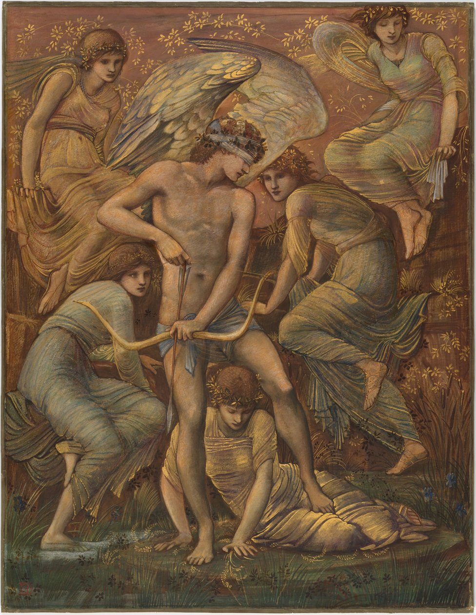 I campi di caccia di Cupido da Sir Edward Burne Jones