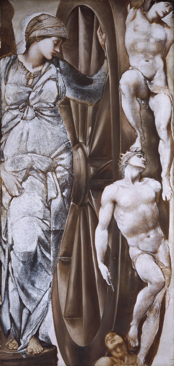 La ruota della fortuna, c. 1882 da Sir Edward Coley Burne Jones