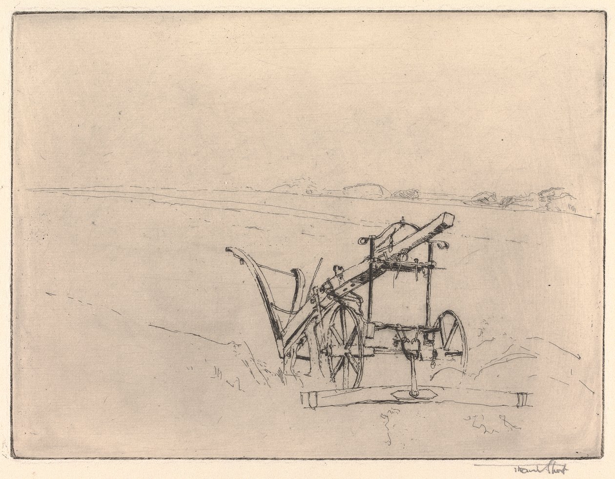 Un aratro del Norfolk da Sir Frank Short