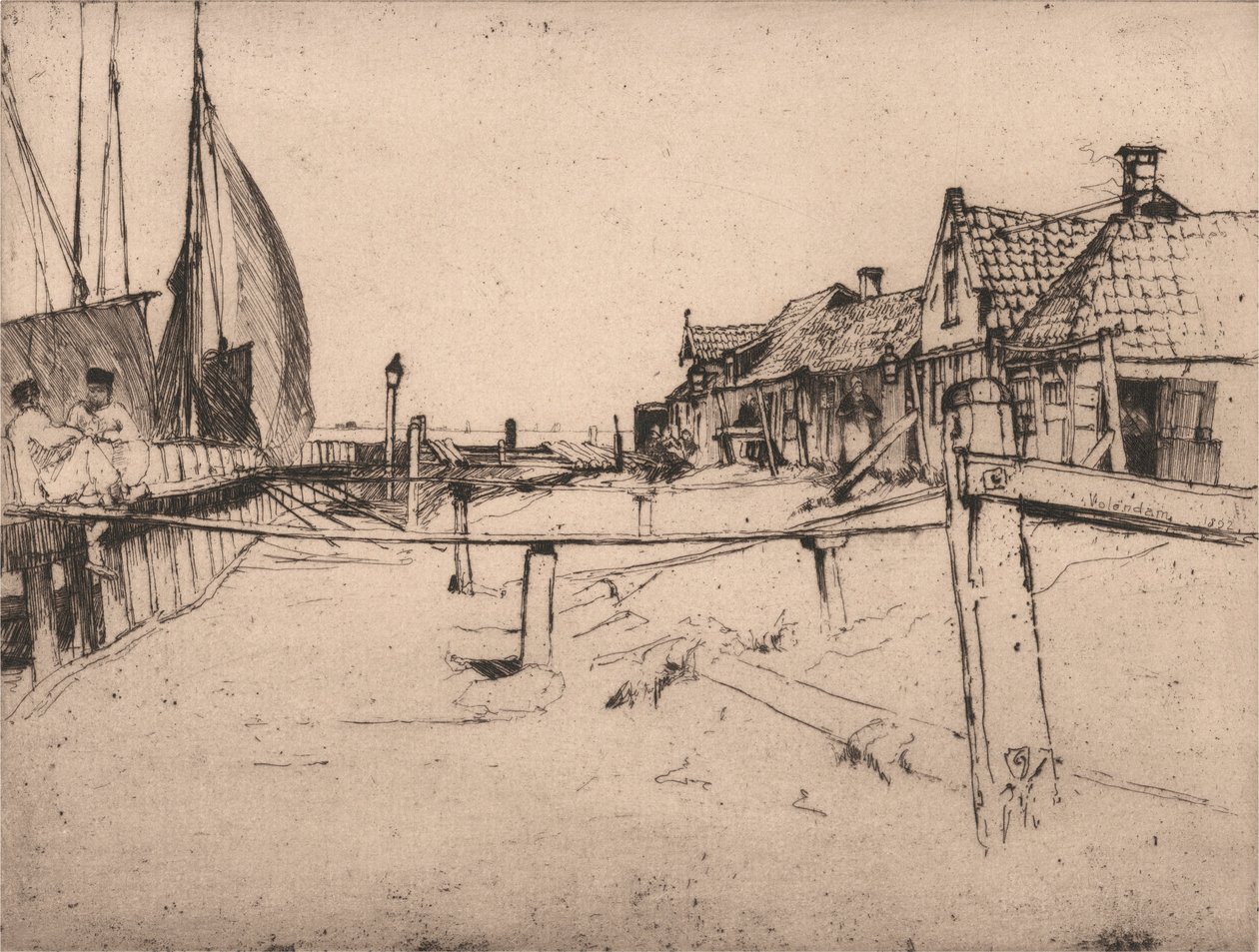 In porto, Volendam da Sir Frank Short
