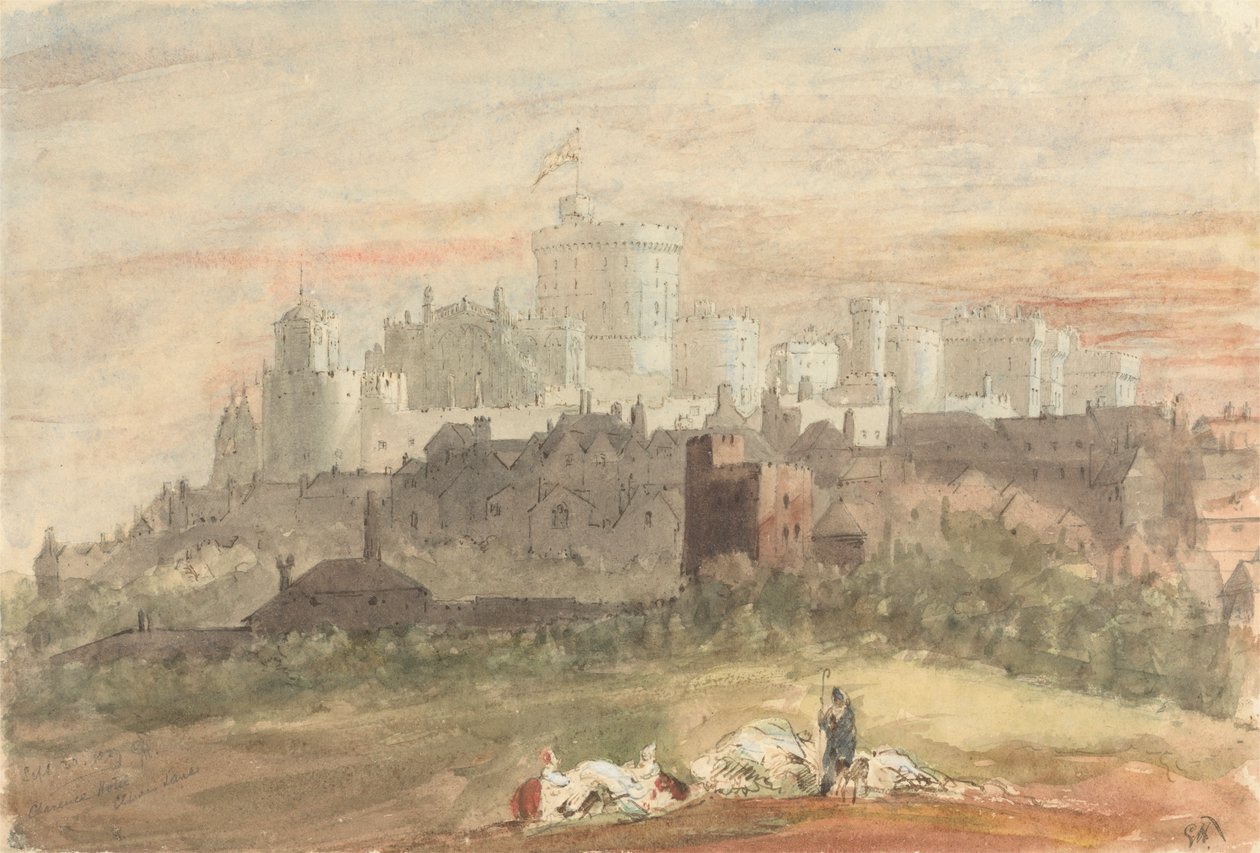 Un Capriccio del Castello di Windsor da Sir George Hayter