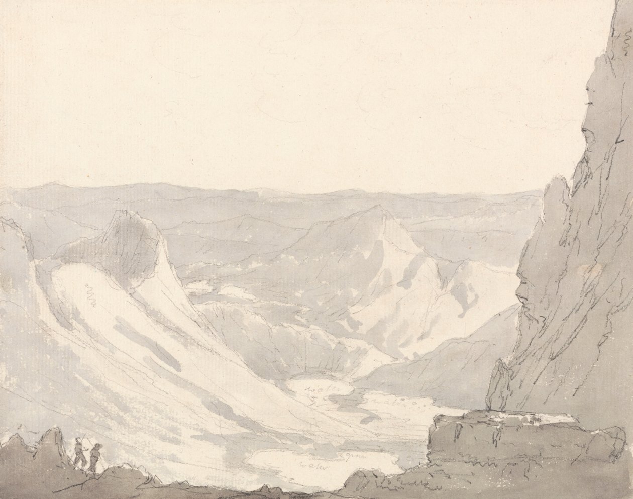 Ben Glog (Galles del Nord) da Sir George Howland Beaumont seventh Baronet