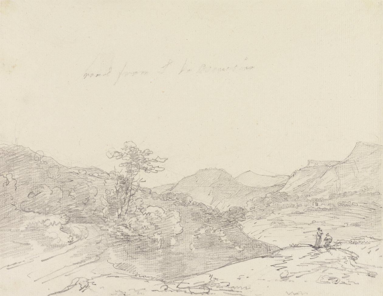 Tra Llangollen e Oswestry da Sir George Howland Beaumont seventh Baronet