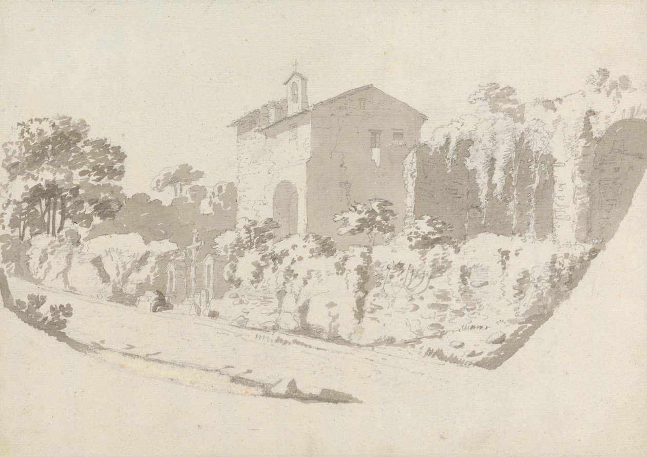 Eremo vicino ad Albano da Sir George Howland Beaumont seventh Baronet
