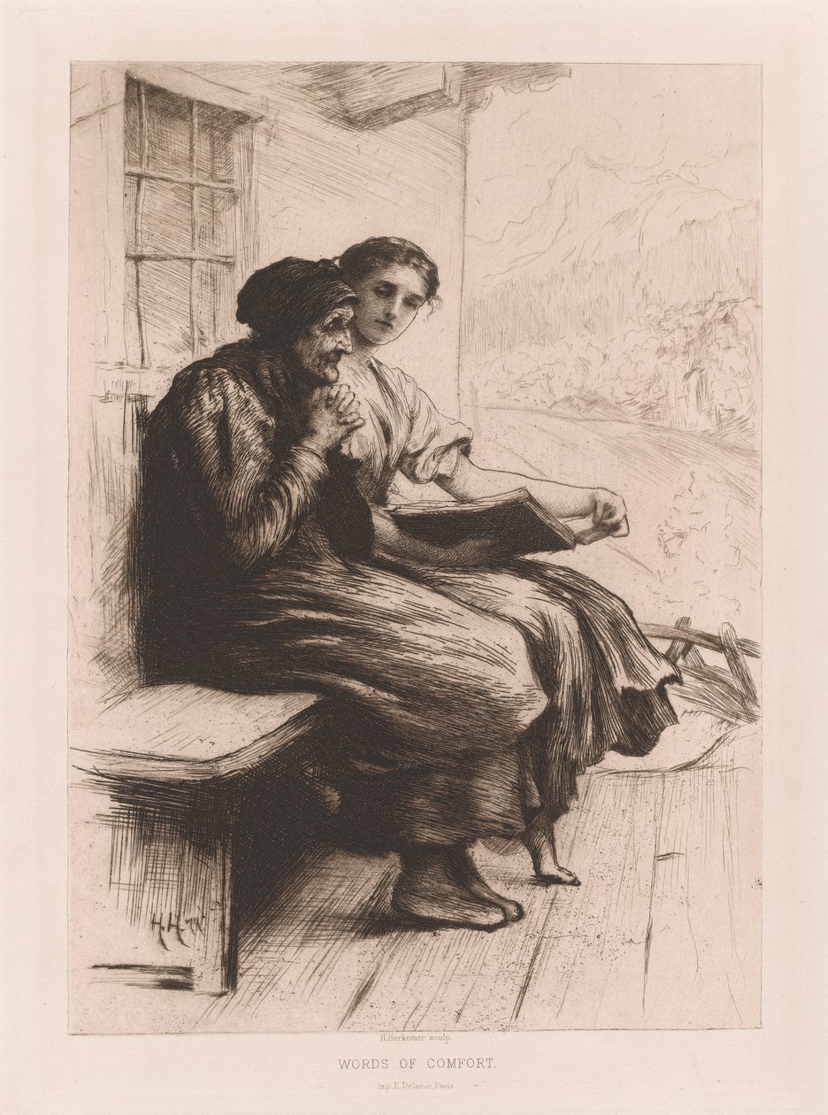Parole di conforto da Sir Hubert von Herkomer