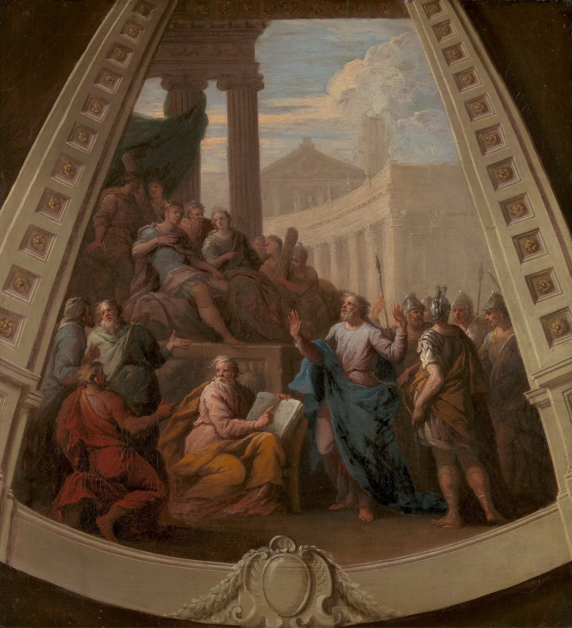 San Paolo davanti ad Agrippa da Sir James Thornhill