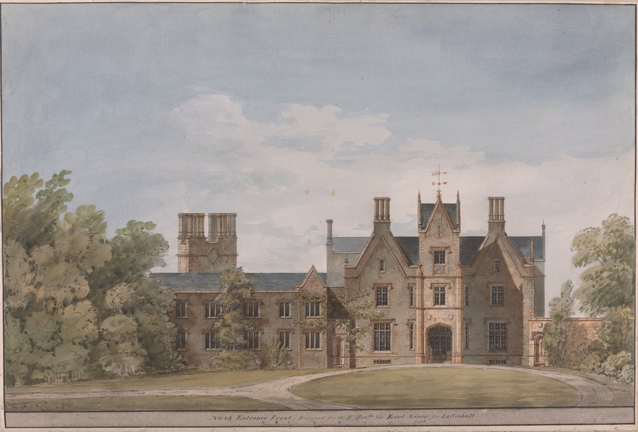 Lilleshall, Shropshire: ingresso nord da Sir Jeffry Wyatville