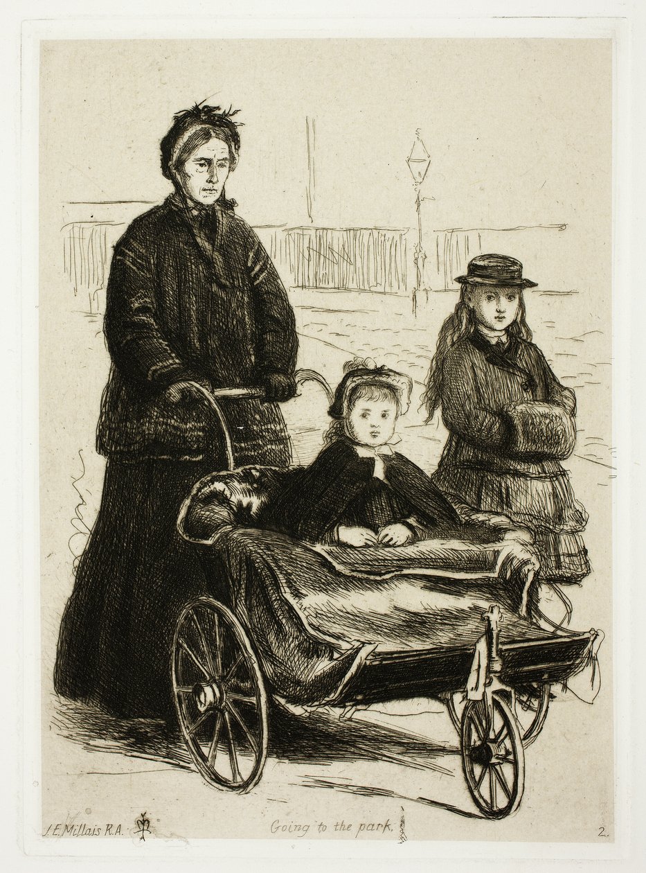 Andare al parco da Sir John Everett Millais