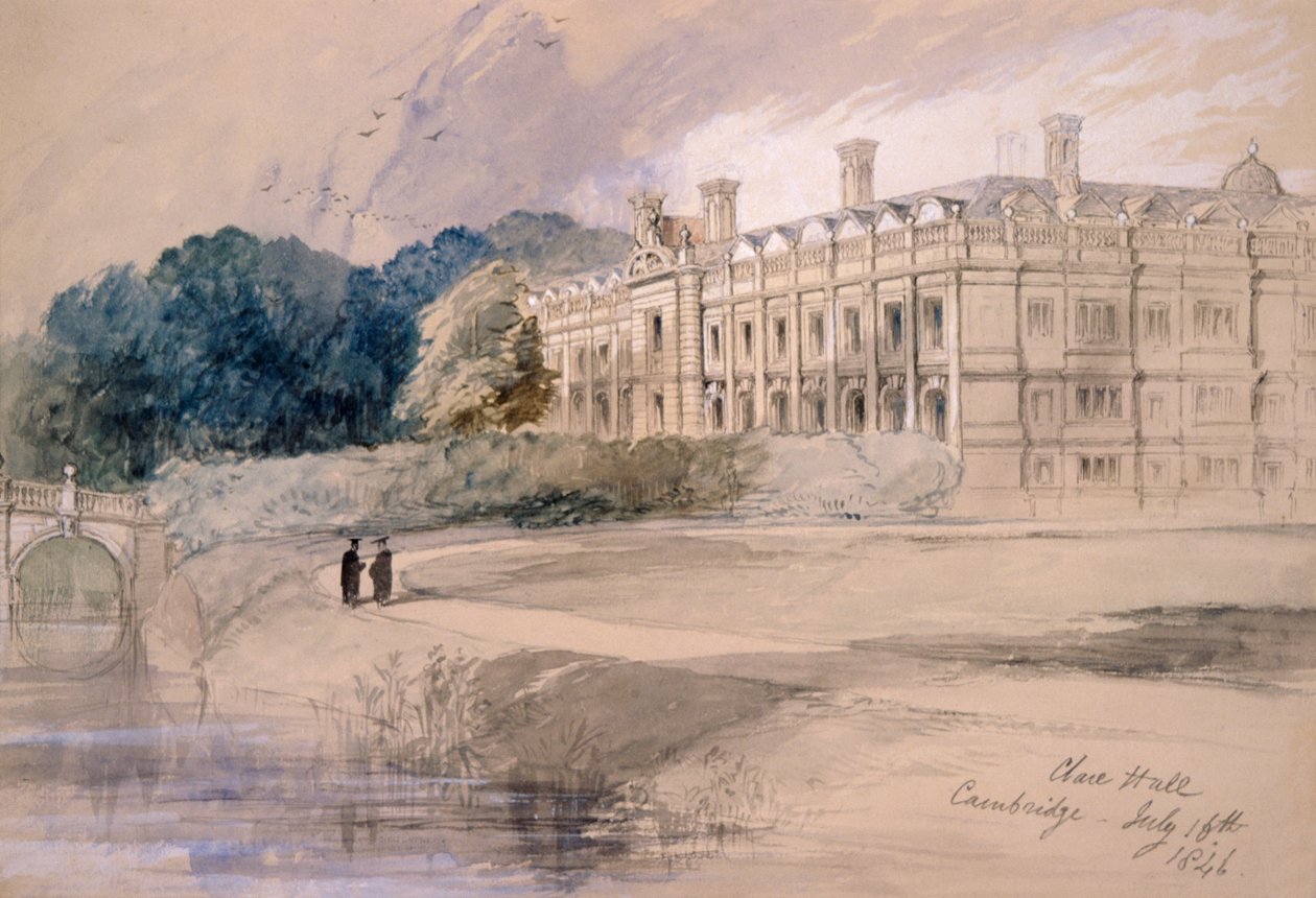Clare Hall, Cambridge da Sir John Gilbert