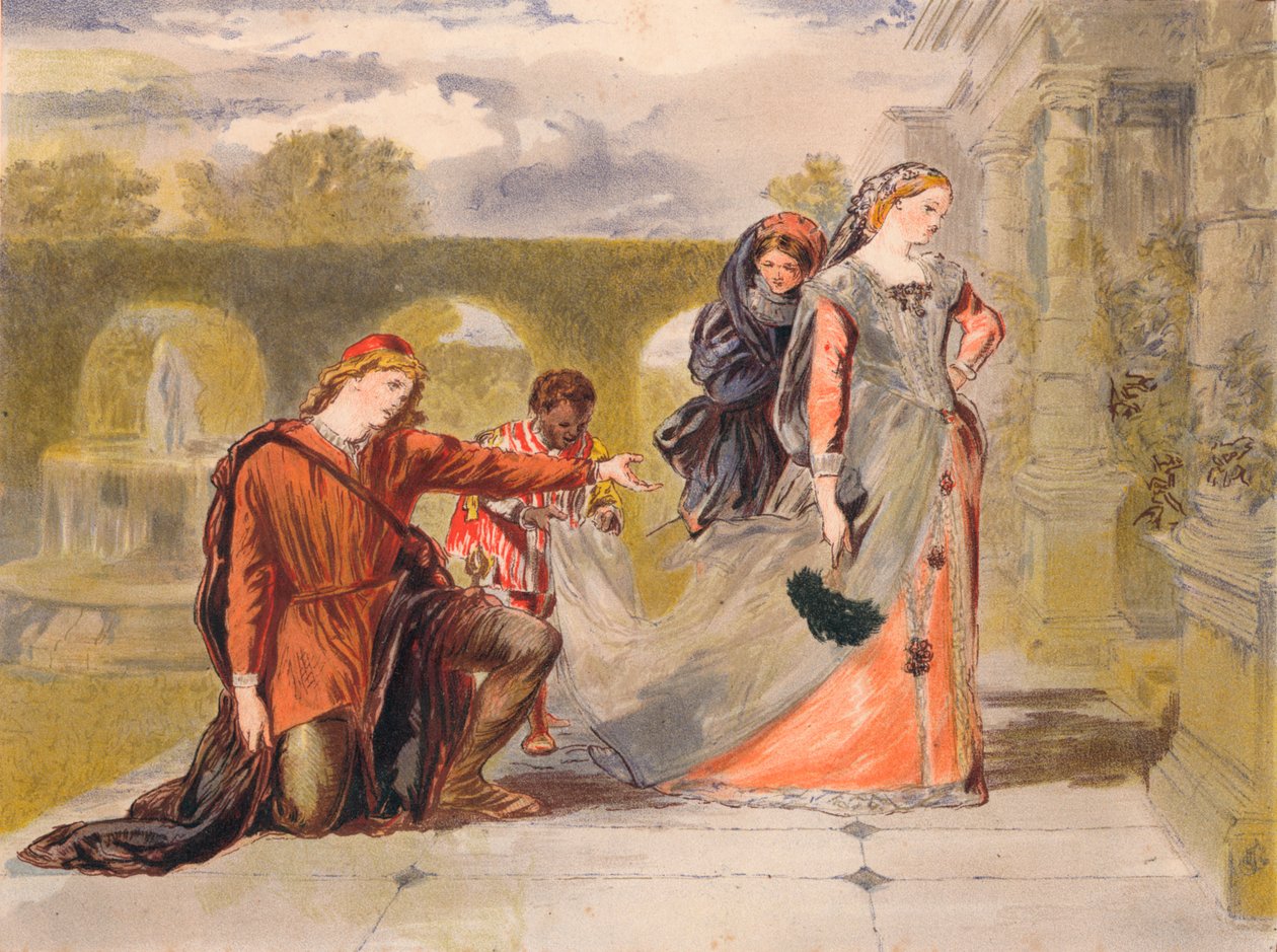 Vieni via morte, c. 1875 da Sir John Gilbert