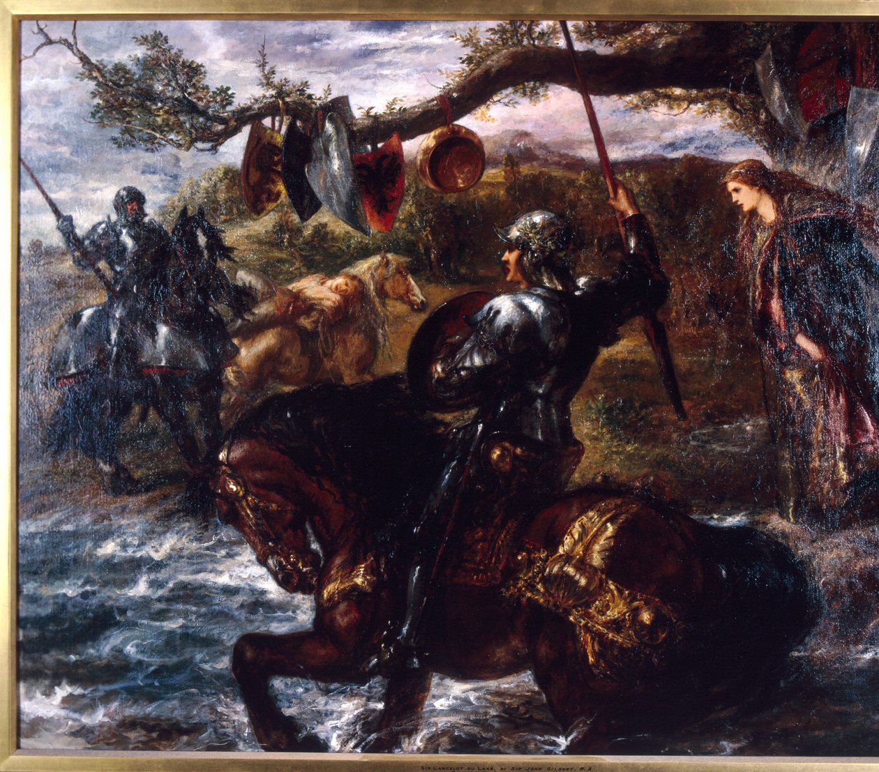 Lancillotto del Lago, 1886 da Sir John Gilbert