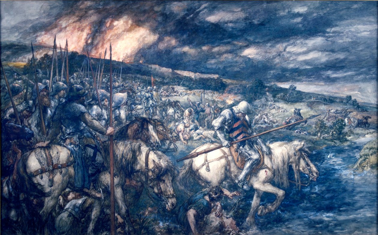Guerra: dopo la battaglia da Sir John Gilbert