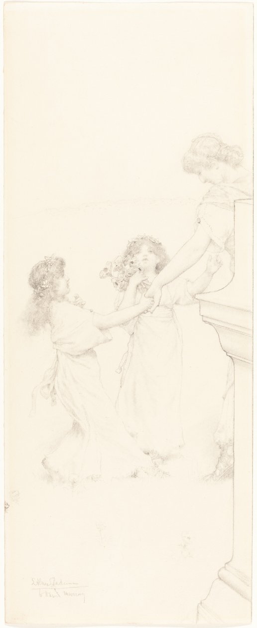 Una danza in primavera da Sir Lawrence Alma Tadema