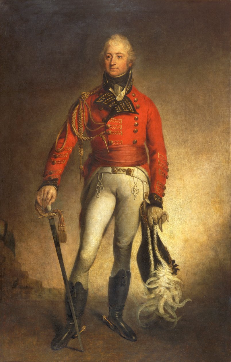 Sir Thomas Picton 1758-1815 da Sir Martin Archer Shee