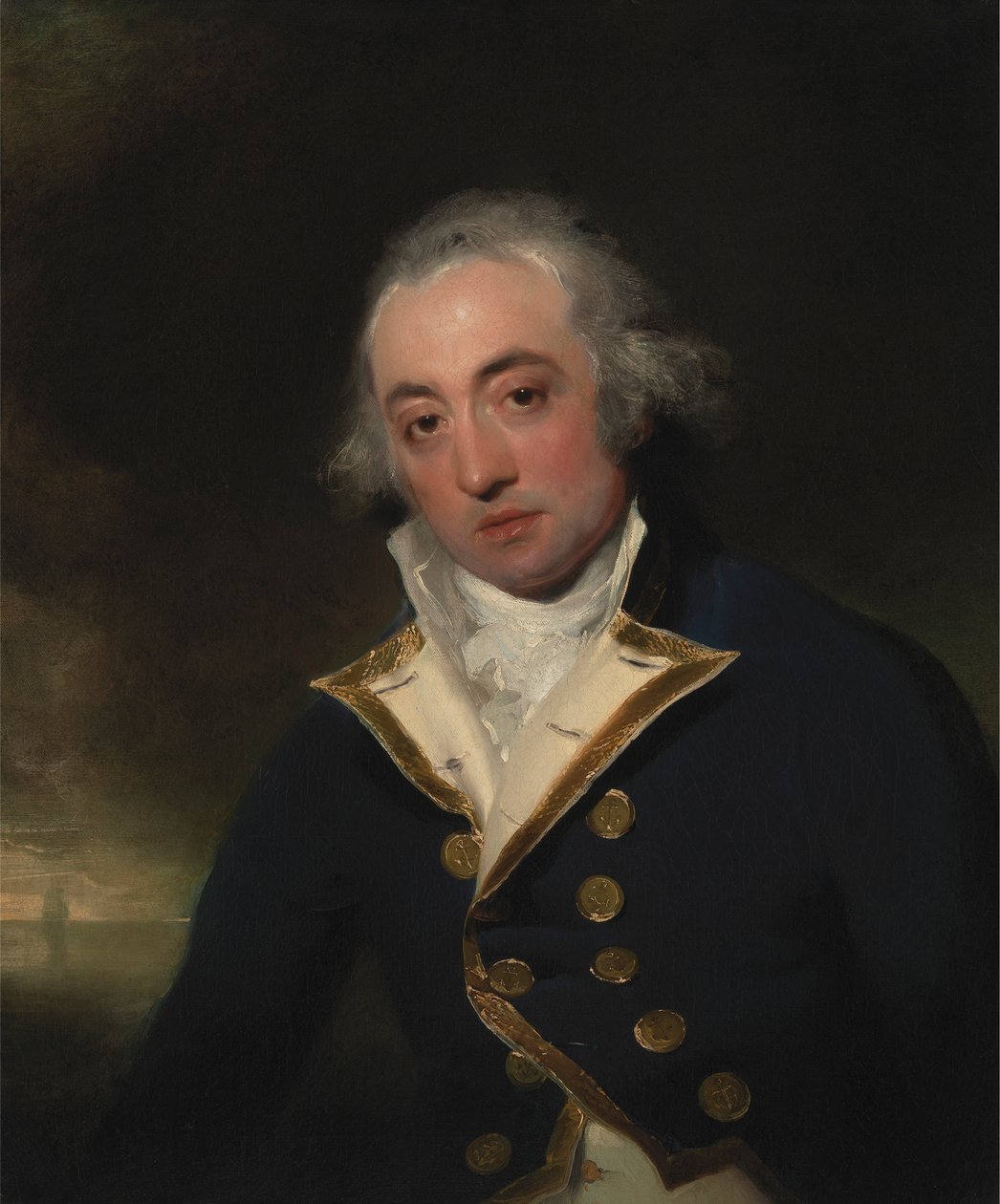 Ammiraglio John Markham da Sir Thomas Lawrence