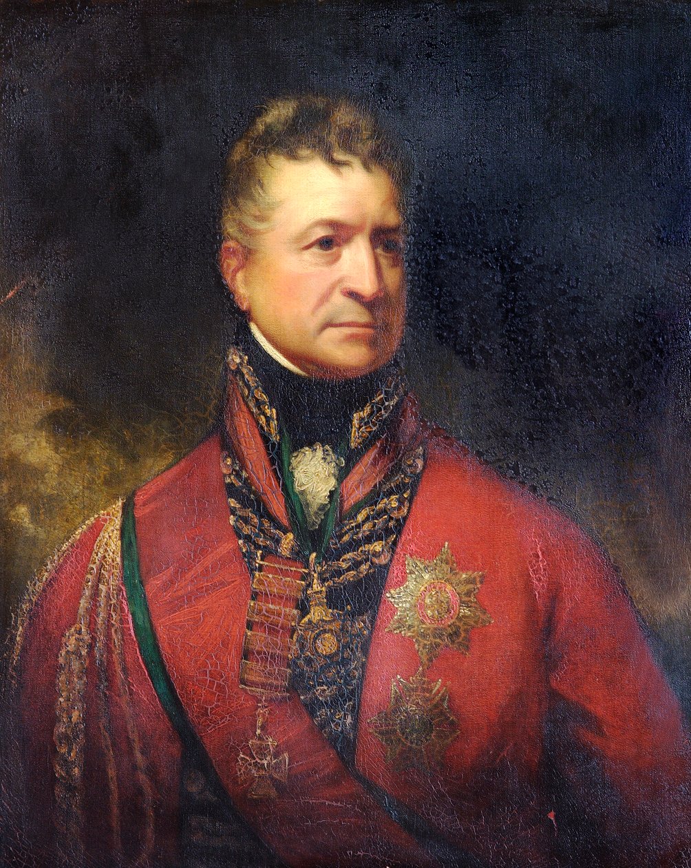 Ritratto del Tenente Generale Sir Thomas Picton, Soldato Britannico da Sir William Beechey