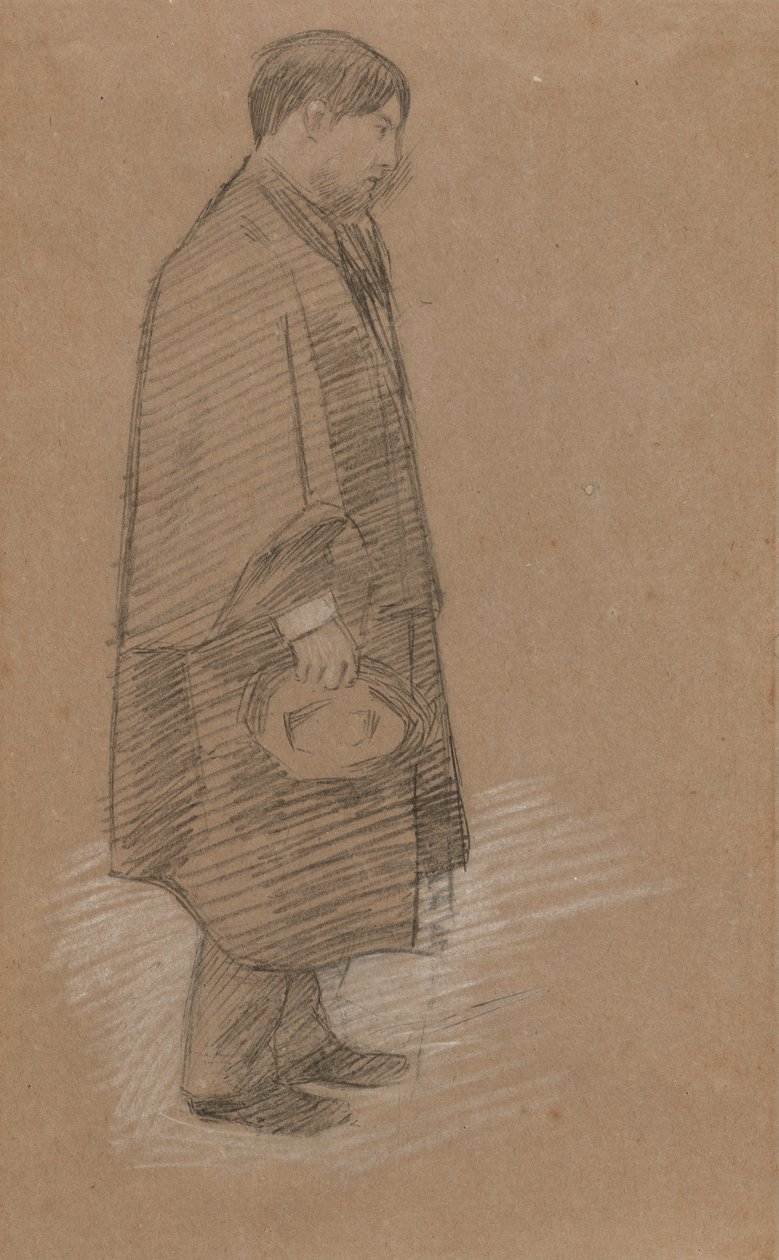 Ritratto di Charles Conder da Sir William Rothenstein