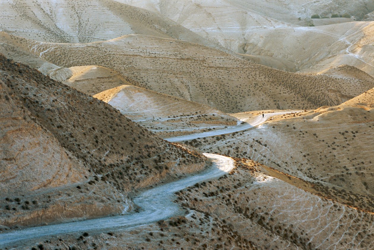 Israele, Giudea: Scena delle colline della Giudea a est di Gerusalemme da Sisse Brimberg