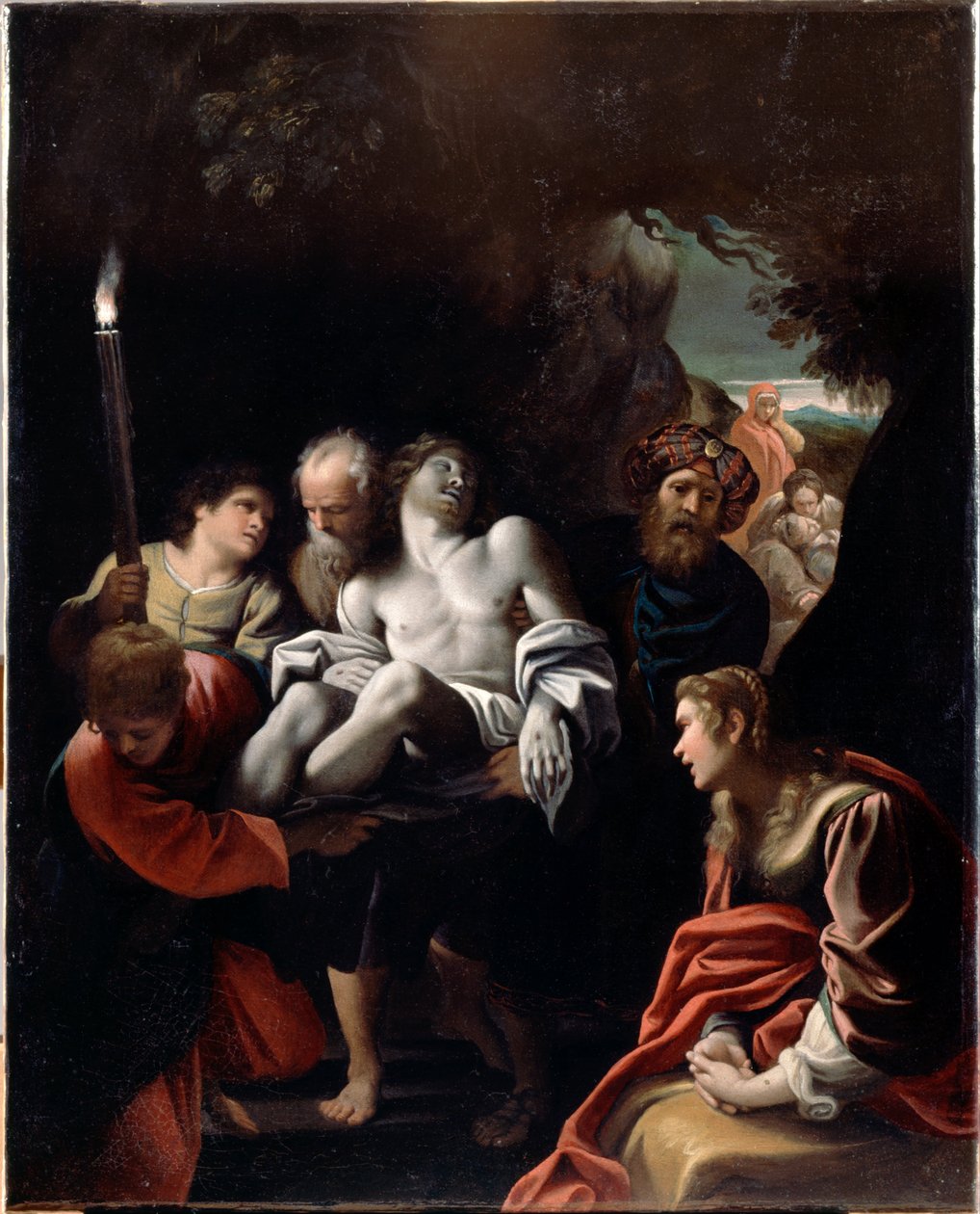 Cristo portato al sepolcro da Sisto Badalocchio