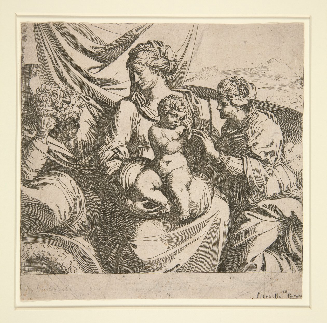 Matrimonio di Santa Caterina da Sisto Badalocchio