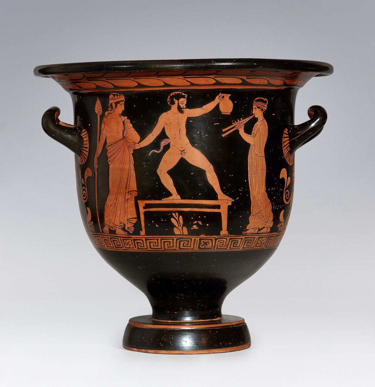 Satiro danzante Apulian Krater, ca 420-410 a.C. da Sisyphus Painter