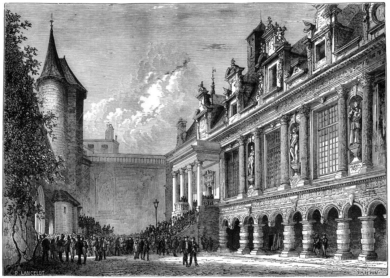 Municipio di La Rochelle, Francia da Smeeton