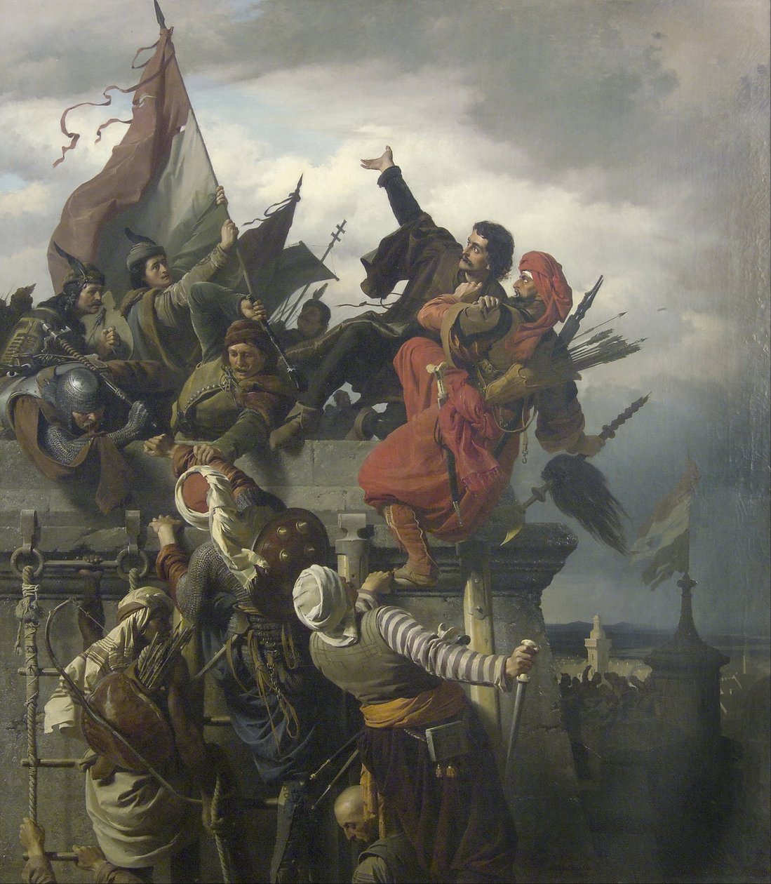 Il sacrificio di sé di Titusz Dugovics da Alexander von Wagner