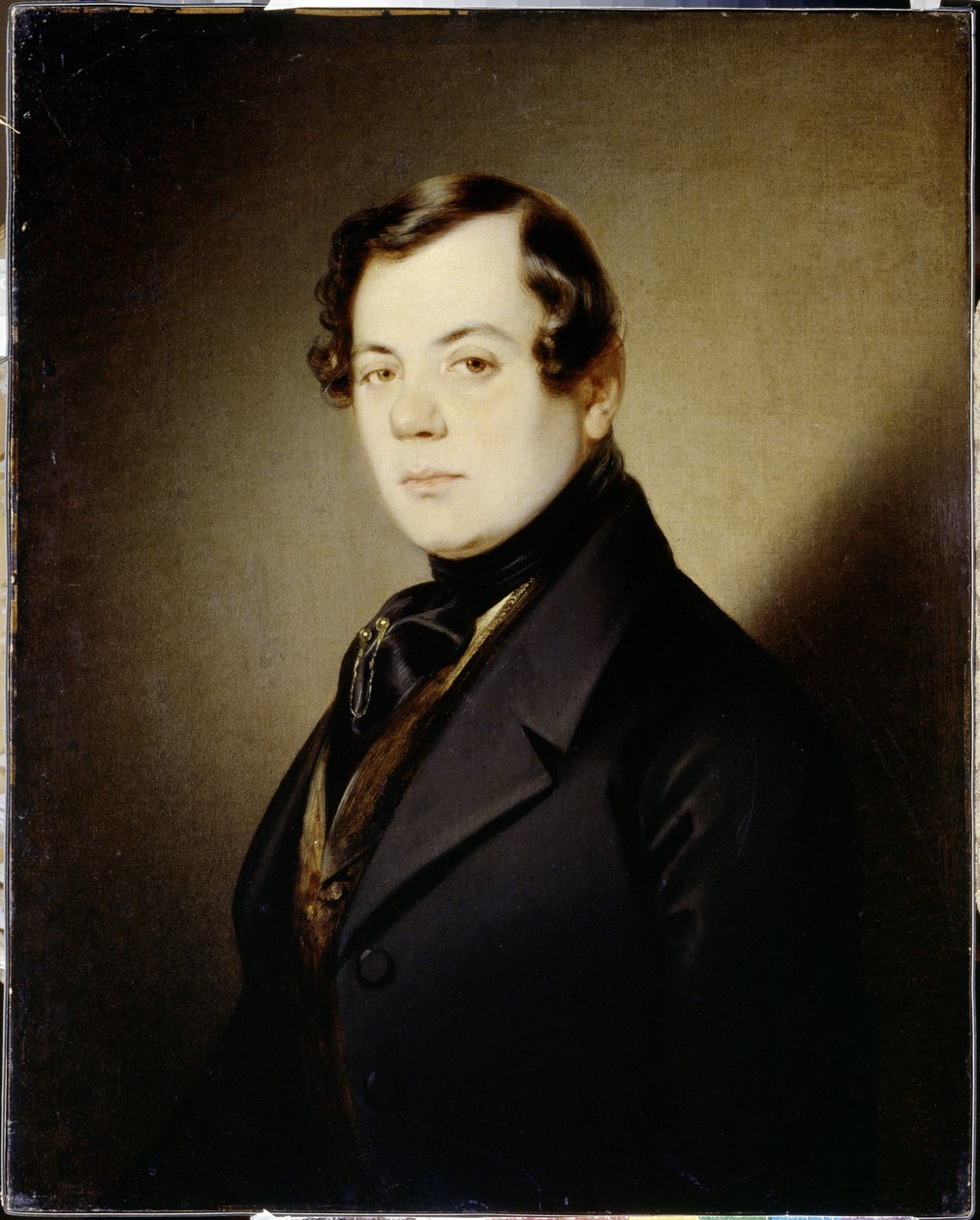 Ritratto del poeta Vladimir Grigorievitch Benediktov da Sándor Kozina