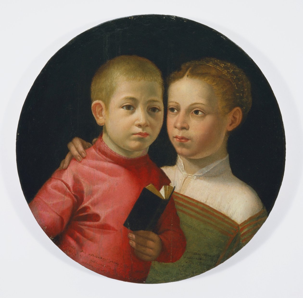 Doppio Ritratto di un Ragazzo e una Ragazza della Famiglia Attavanti, c.1580 da Sofonisba Anguissola