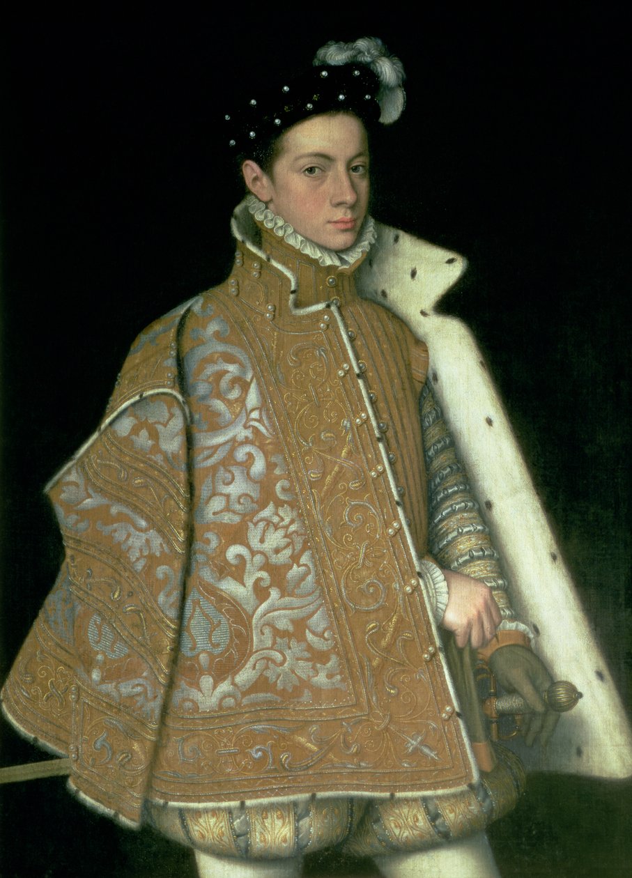 Alessandro Farnese (1546-92), futuro Governatore dei Paesi Bassi (1578-86), figlio di Margherita di Parma (1522-86) e Ottavio Farnese, Duca di Parma (1520-86), c.1561 da Sofonisba Anguissola