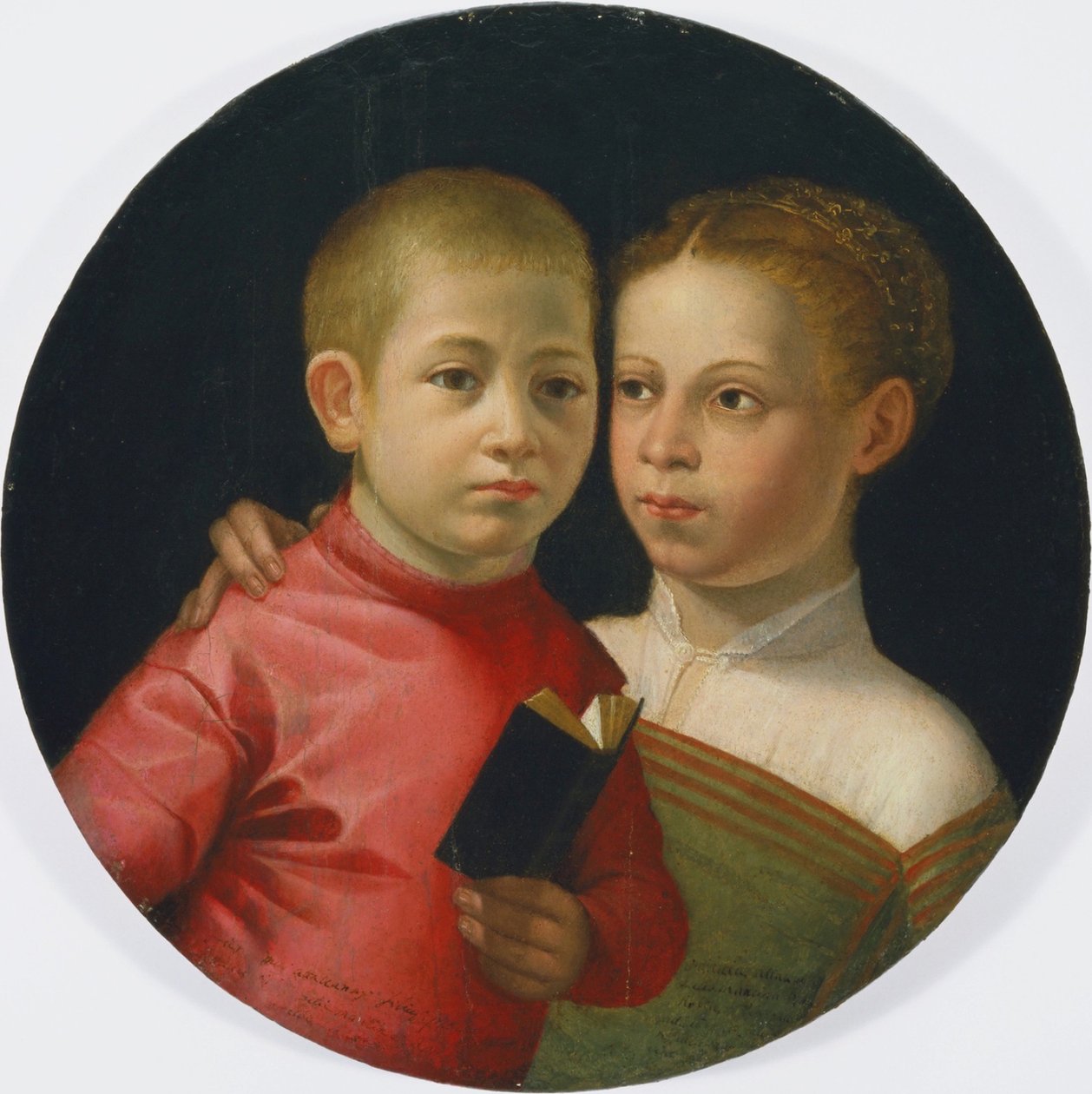 Doppio ritratto di ragazzo e ragazza della famiglia Attavanti da Sofonisba Anguissola