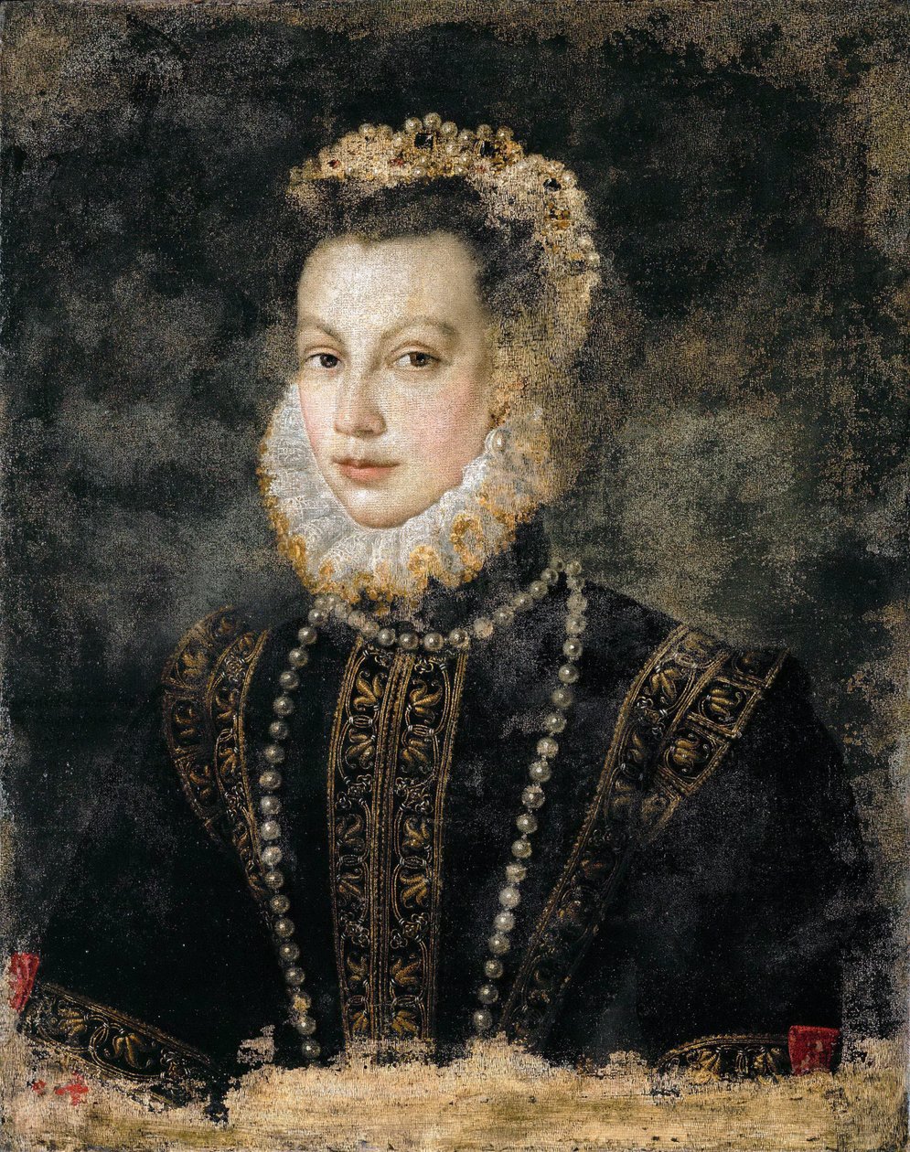 Elisabetta di Valois, Regina di Spagna da Sofonisba Anguissola
