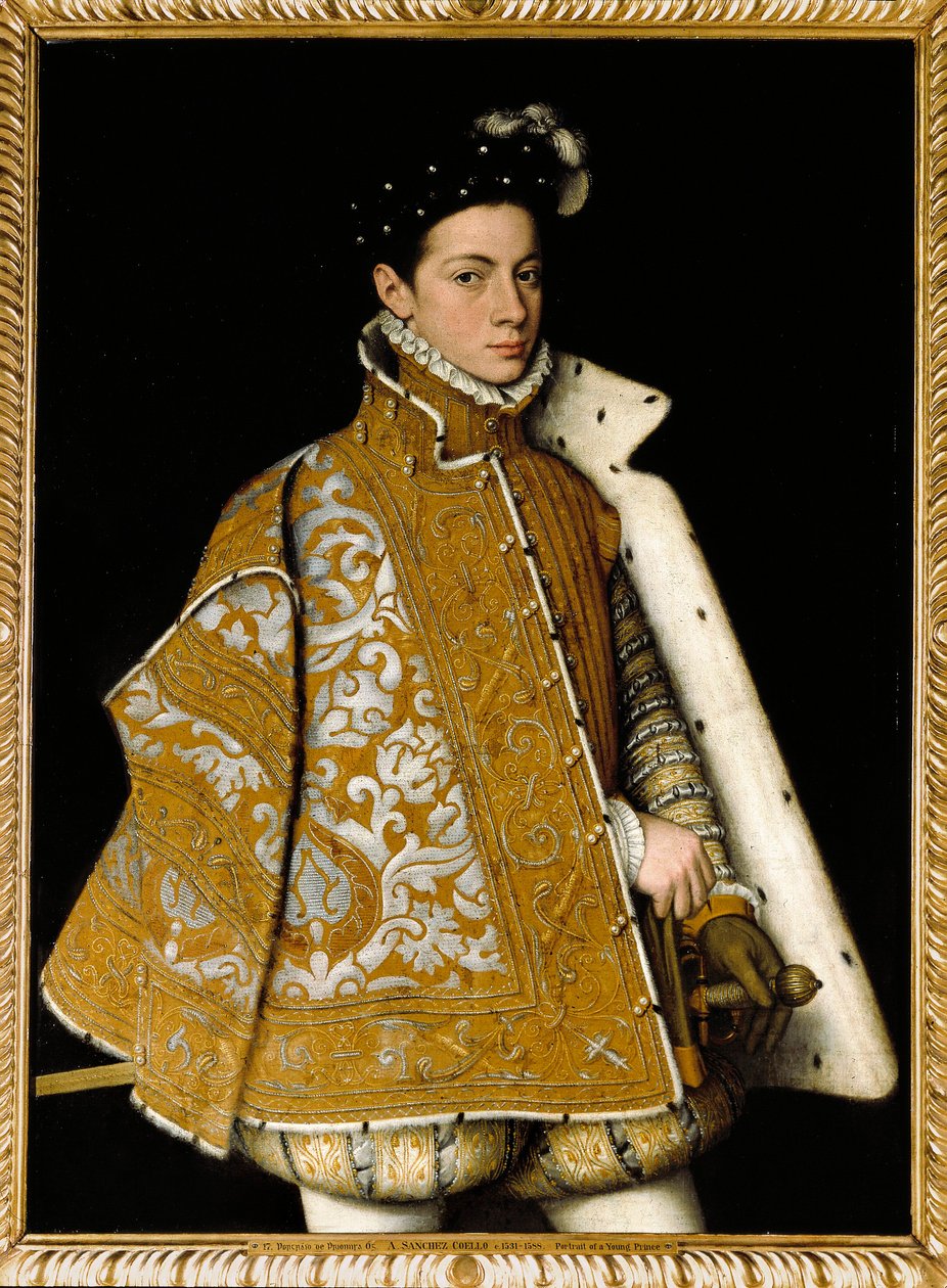 Ritratto di Alessandro Farnese da Sofonisba Anguissola