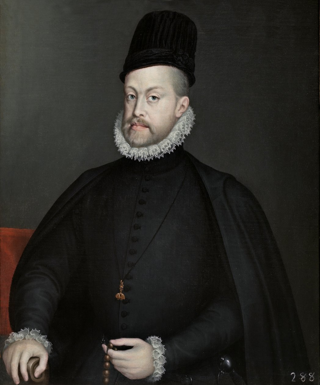 Ritratto di Filippo II. da Sofonisba Anguissola