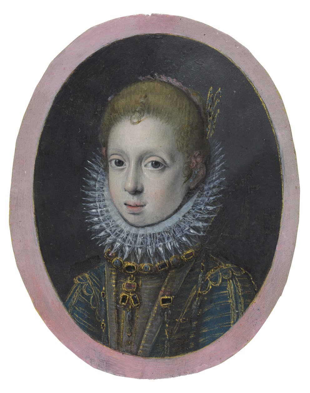 Ritratto di ragazza di famiglia nobile, 1532-1625 circa (acquerello e colore del corpo) da Sofonisba Anguissola